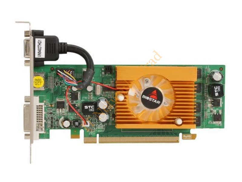 VN9402THG1 Biostar nVidia GeForce 9400GT 1GB DDR2 128-Bit HDMI / D-Sub / DVI PCI Express 2.0 x16 Video Graphics Card