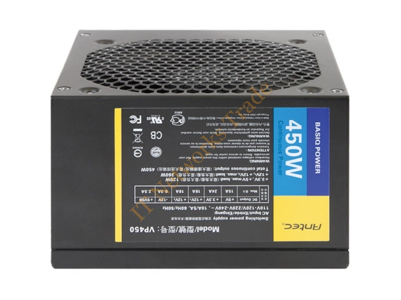 VP-450 Antec Basiq 450-Watts ATX 12V v2.3 Power Supply