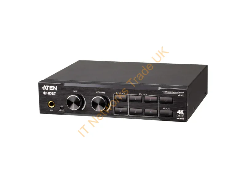 VP1421 - Aten 4 X 2 4K Presentation Switch