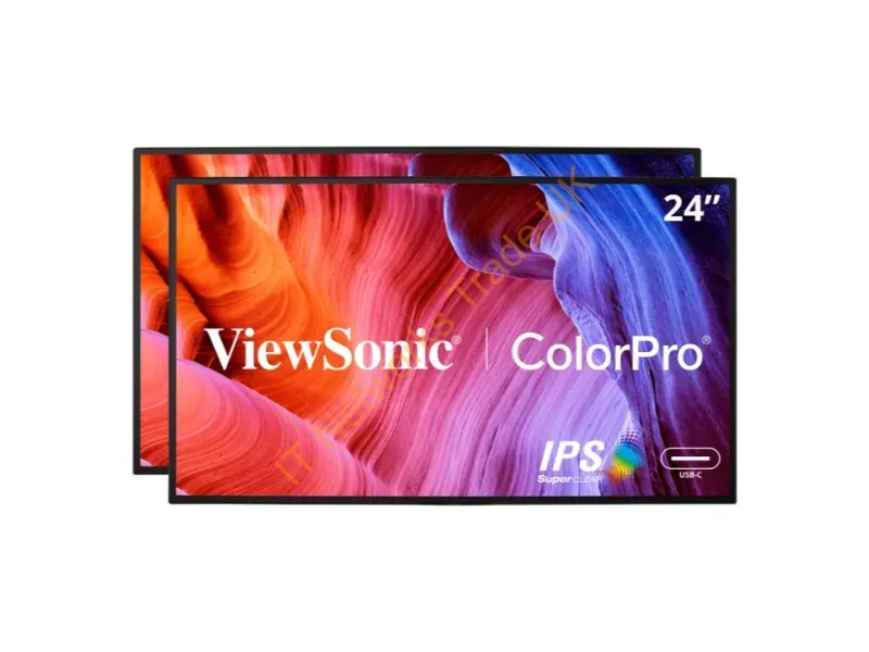 VP2468A_H2 - Viewsonic 24" Colorpro 1080P Dualpack