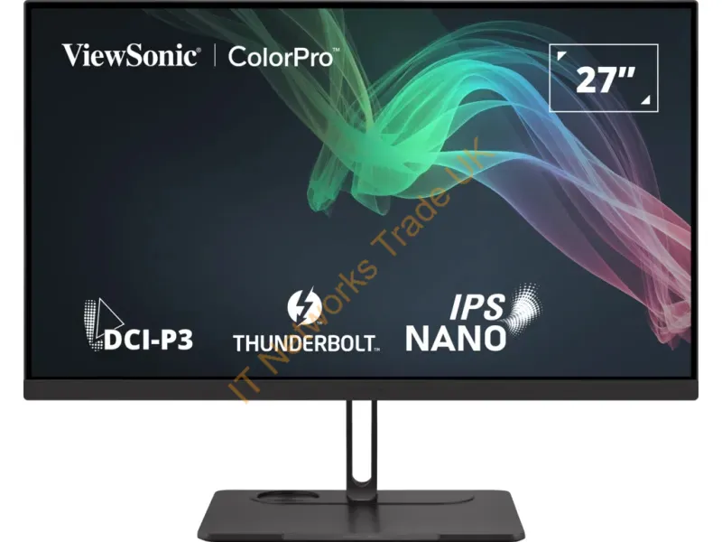 VP2776T-4K - Viewsonic Vp Series Vp2776T-4K Computer Monitor 27" 3840 X 2160 Pixels 4K Ultra Hd Led Black