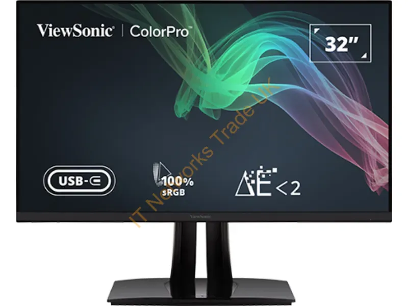 VP3256-4K - Viewsonic Vp56 Computer Monitor 32" 3840 X 2160 Pixels 4K Ultra Hd Led Black