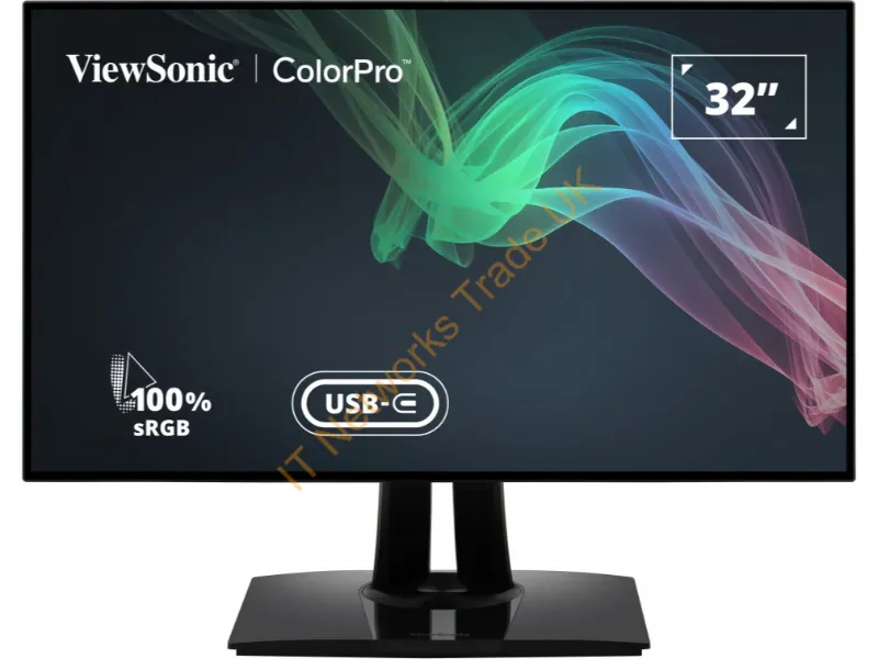 VP3268A-4K - Viewsonic Vp Series 3268A-4K Computer Monitor 32" 3840 X 2160 Pixels 4K Ultra Hd Led Black