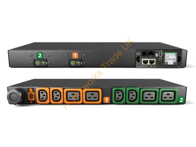 VP4N31A2 - Vertiv Geist Mn05M1R1-08P448-3Tl6A0H10-S Power Distribution Unit (Pdu) 8 Ac Outlet(S) 0U Black