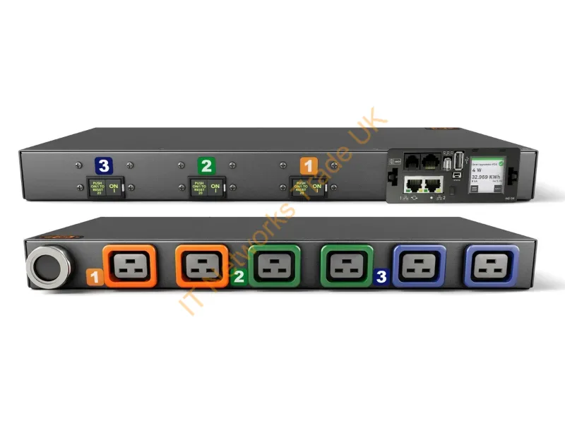 VP4N41A1 - Vertiv Geist Mn05M1R1-06L198-4Cs15A0H10-S Power Distribution Unit (Pdu) 6 Ac Outlet(S) 0U Black