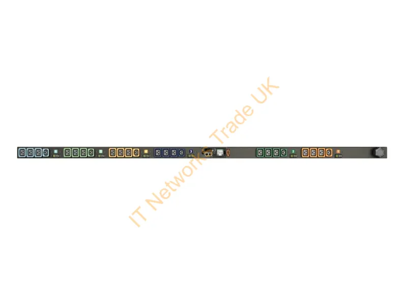 VP4N60A2 - Vertiv Geist Mn05M8W1-24P6H8-6Ps15B0A10-S Power Distribution Unit (Pdu) 24 Ac Outlet(S) 0U Black