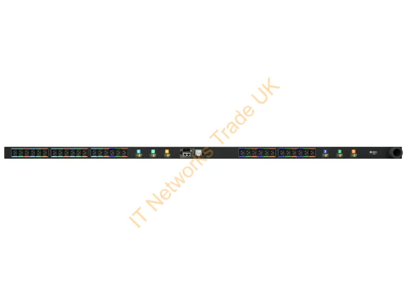 VP4N60AE - Vertiv Geist Mn05Mgw1-30Cf18-6Ps15B0A10-S-A Power Distribution Unit (Pdu) 30 Ac Outlet(S) 0U Black