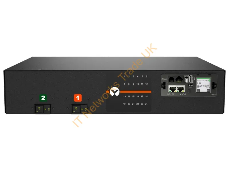 VP5N32A0 - Vertiv Geist Mns5Mdr6-24Cf18-3Tl6A0H10-S Power Distribution Unit (Pdu) 24 Ac Outlet(S) 0U Black