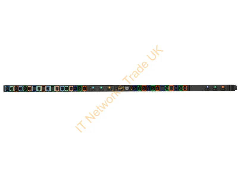 VP5UV0A0 - Vertiv Dus5Mgw1-30Phb7-2S02A9K00-S-A Power Distribution Unit (Pdu) 30 Ac Outlet(S) Black