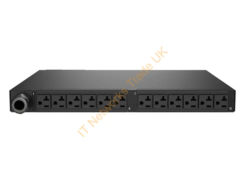 VP6N21A1 - Vertiv Geist Mnr5M1R5-12S203-2Tl5A0H10-S Power Distribution Unit (Pdu) 12 Ac Outlet(S) 0U Black