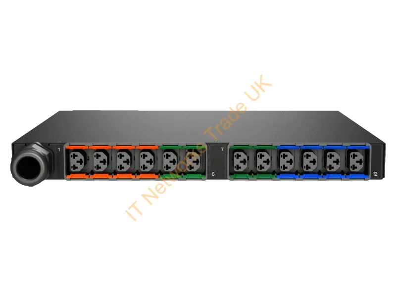 VP6N21A2 - Vertiv Geist Mnr5M1R5-12Cf13-2Ps56B0H10-S Power Distribution Unit (Pdu) 12 Ac Outlet(S) 0U Black