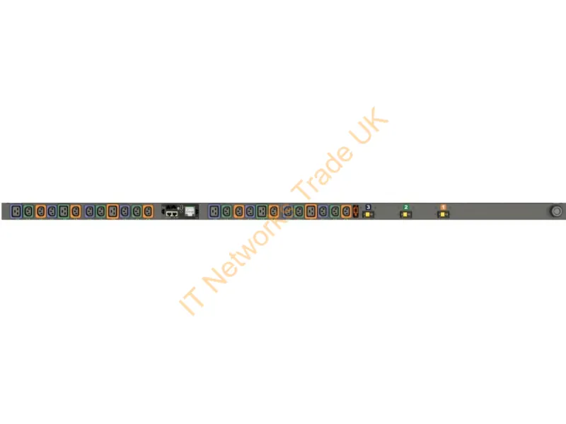 VP6N30A8 - Vertiv Geist Mnr5Mgb1-24Ph68-3Tl15A0A10-S-A Power Distribution Unit (Pdu) 24 Ac Outlet(S) 0U Black
