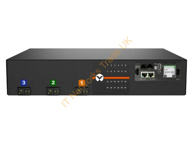 VP6N32A3 - Vertiv Geist Mnr5Mdr6-24Cf18-3Tl15A0H10-S Power Distribution Unit (Pdu) 24 Ac Outlet(S) 0U Black