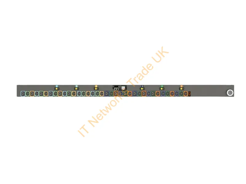 VP6N60A3 - Vertiv Geist Mnr5Mhb1-36Pnb8-6Ps15D0A10-S-A Power Distribution Unit (Pdu) 36 Ac Outlet(S) 0U Black