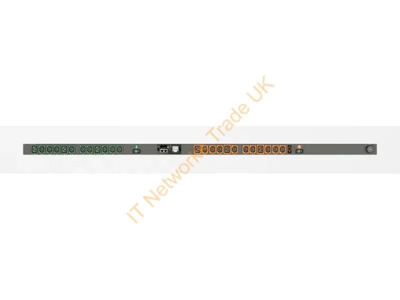 VP7G30A8 - Vertiv Geist MGU5MGB1-24PH63-3PS6B2A10-S power distribution unit (PDU) 24 AC outlet(s) 0U Black