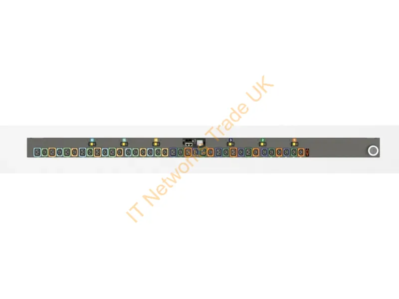 VP7N50A1 - Vertiv Geist Mnu5Mhb1-36Pnb8-5Cs15A0A10-S-A Power Distribution Unit (Pdu) 36 Ac Outlet(S) 0U Black