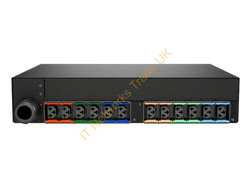 VP7N62A1 - Vertiv Geist Mnu5Mdr6-12Cf18-6Ps15D0H10-S Power Distribution Unit (Pdu) 12 Ac Outlet(S) 0U Black