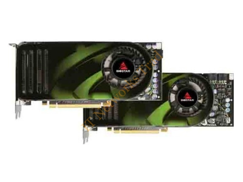 VP8803GX73 Biostar nVidia GeForce 8800GTX 768MB DDR3 384-Bit S-Video / DVI PCI Express 2.0 x16 Video Graphics Card