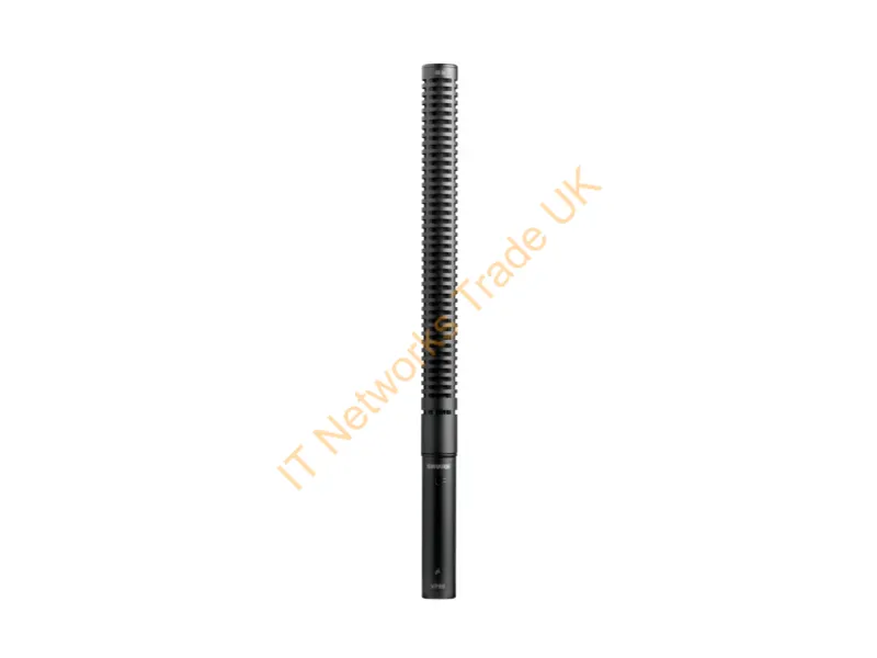VP89M - Shure Medium Condenser Shotgun Microphone With Case And Foam Black Long Gun Microphone