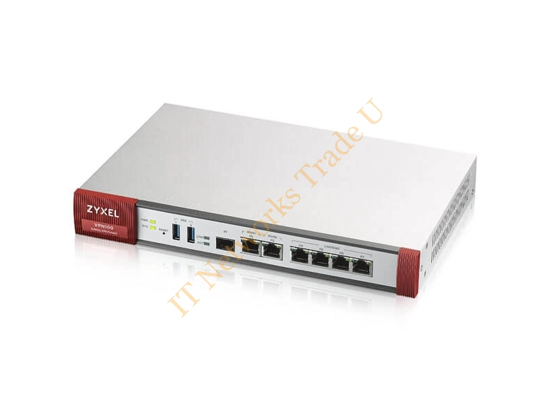 VPN100-EU0101F - ZyXEL VPN Firewall VPN 100 2000Mbit/s hardware firewall Networking