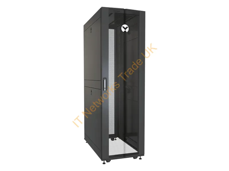 VR3100SP - Vertiv Vr3100Sp Rack Cabinet 42U Freestanding Rack Black, Transparent
