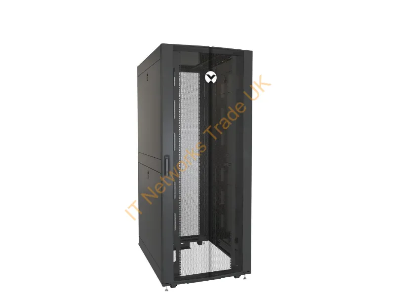 VR3150 - Vertiv Vr3150 Rack Cabinet 42U Freestanding Rack Black, Transparent