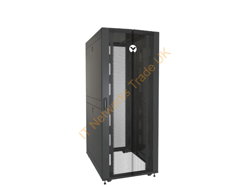 VR3350 - Vertiv Vr3350 Rack Cabinet 42U Freestanding Rack Black, Transparent