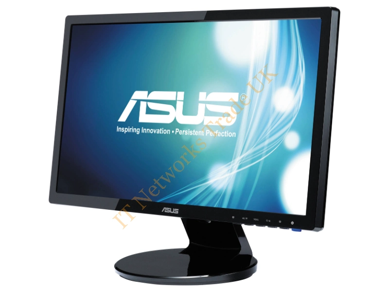 VS208-06 ASUS 20-inch 16:9 WideScreen 1600 x 900 DVI-D Digital Only / VGA HD-15 TFT LCD Monitor