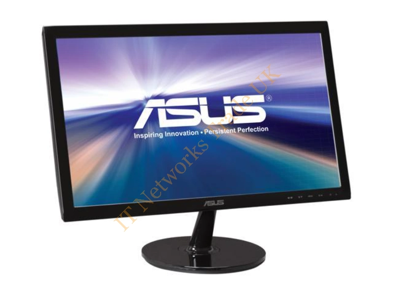 VS208-07 ASUS 20-inch 16:9 WideScreen 1600 x 900 DVI-D / VGA TFT LCD Monitor
