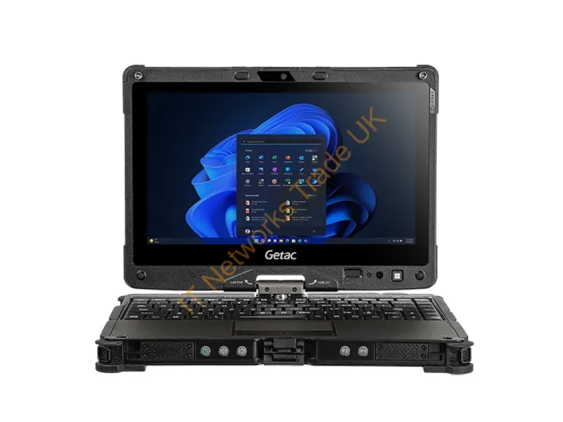 VSEB2PJABDXA - Getac V110 G7 Intel Core I7 I7-1255U Hybrid (2-In-1) 11.6" Touchscreen Full Hd Ddr4-Sdram Wi-Fi 6E (802.11Ax) Windows 11 Pro Black