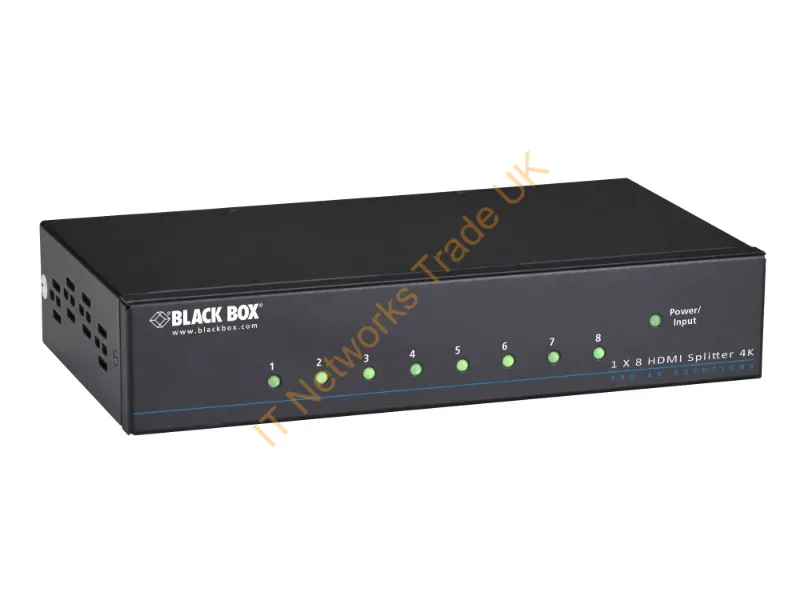 VSP-HDMI1X8-4K - Black Box Vsp-Hdmi1X8-4K Video Splitter Hdmi 8X Hdmi
