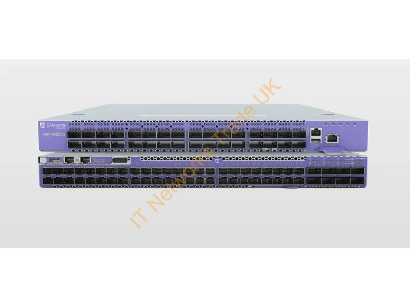VSP7400-48Y-8C-AC-R - Extreme Networks Vsp7400-48Y-8C-Ac-R Network Switch Managed L2/L3 Power Over Ethernet (Poe) 1U Violet