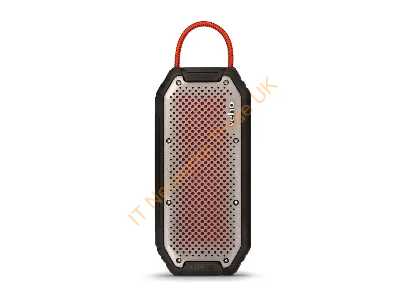 VSS-301-MX1 - Veho MX-1 Water Resistant Rugged Bluetooth wireless Speaker with built-in power bank