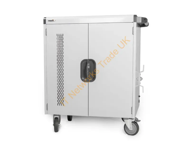 VT0016-S1 - Rocstor Vt0016-S1 Portable Device Management Cart/Cabinet Portable Device Management Cabinet Black, Silver