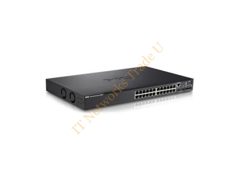 VT1GD Dell PowerConnect 5524 24-Port 10/100/1000Base-T Gigabit Managed Network Switch
