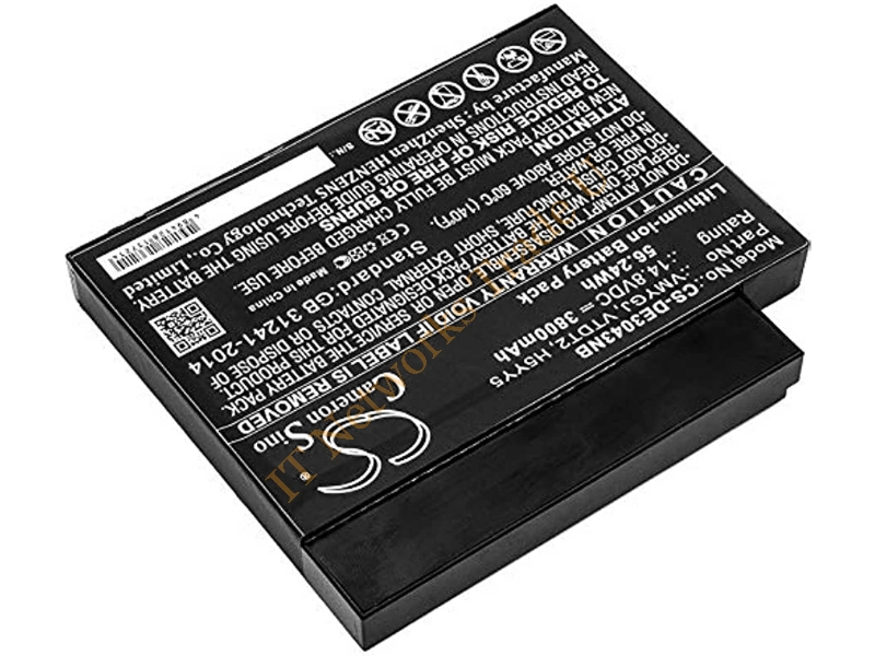 VTDT2 Dell 4-Cell 58WHr Battery for Inspiron 3043 Laptop Battery