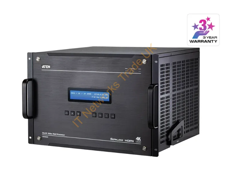 VW3620 - Aten Vw3620 Video Wall Processor Black 573.4 W