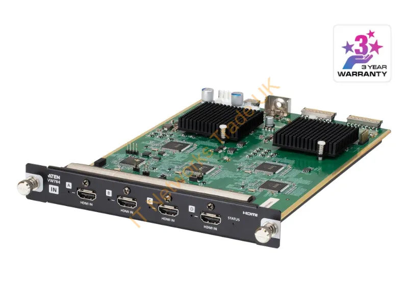 VW784 - Aten Vw784 Video Wall Processor Black, Green, Metallic 17.71 W
