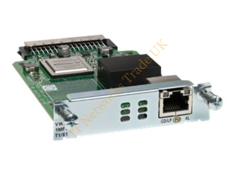 VWIC-1MFT-E1 Cisco Voice/WAN Interface Card Networking Accessory