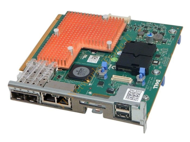 VWWP7 Dell Broadcom 57711 2 X 10Gbe Sfp+ 5709 2 X 1Gb Network Interface Card for PowerEdge R910