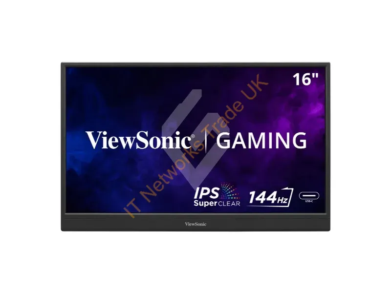 VX1654 - Viewsonic Vx1654 Portable Tv/Monitor Portable Monitor Black 15.6" Led 1920 X 1080 Pixels