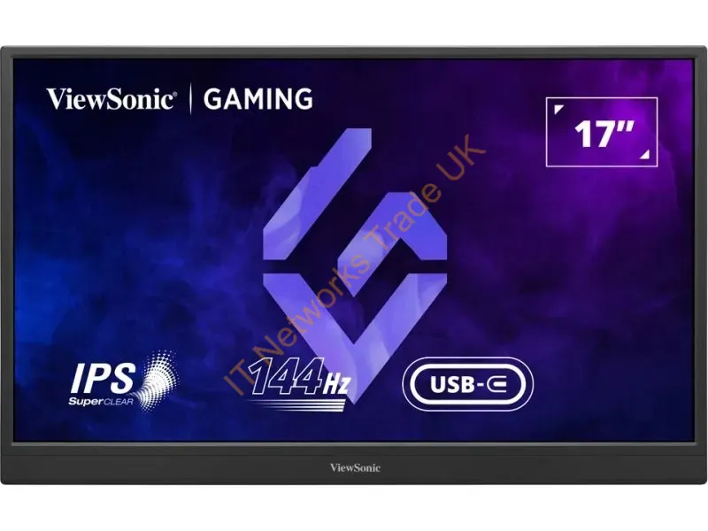 VX1754 - Viewsonic 17" Portable Ips Gaming Mon