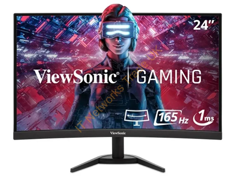 VX2418C - Viewsonic Vx Series Vx2418C Computer Monitor 24" 1920 X 1080 Pixels Lcd Black