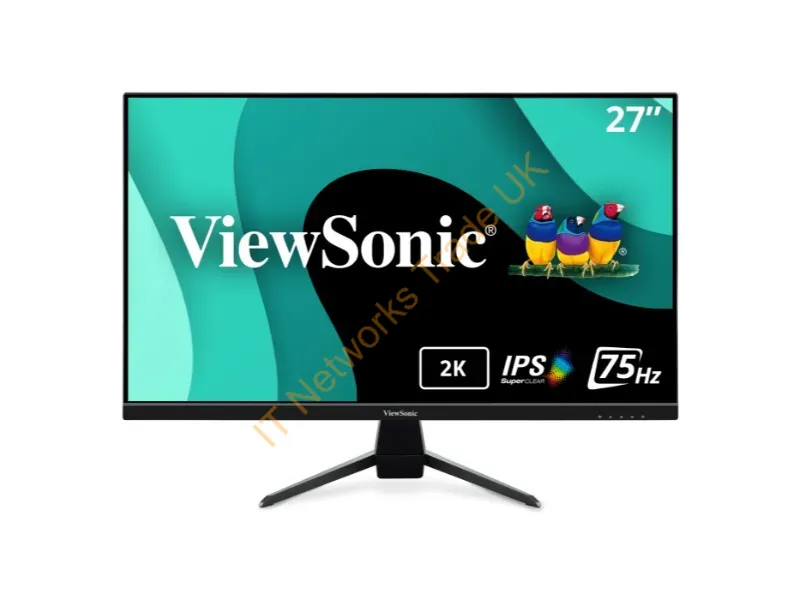VX2767U-2K - Viewsonic 27"2K Qhd Thin Bezel Ips Mntr