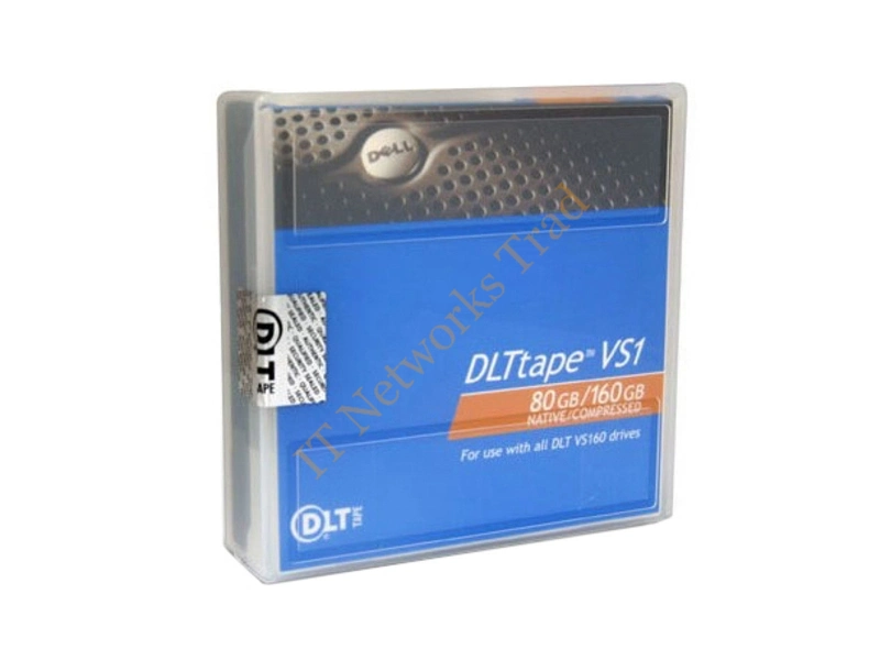 W0041 Dell 80GB/160GB Data Cartridge for DLT VS1 Tape Drives Tape Media Storage