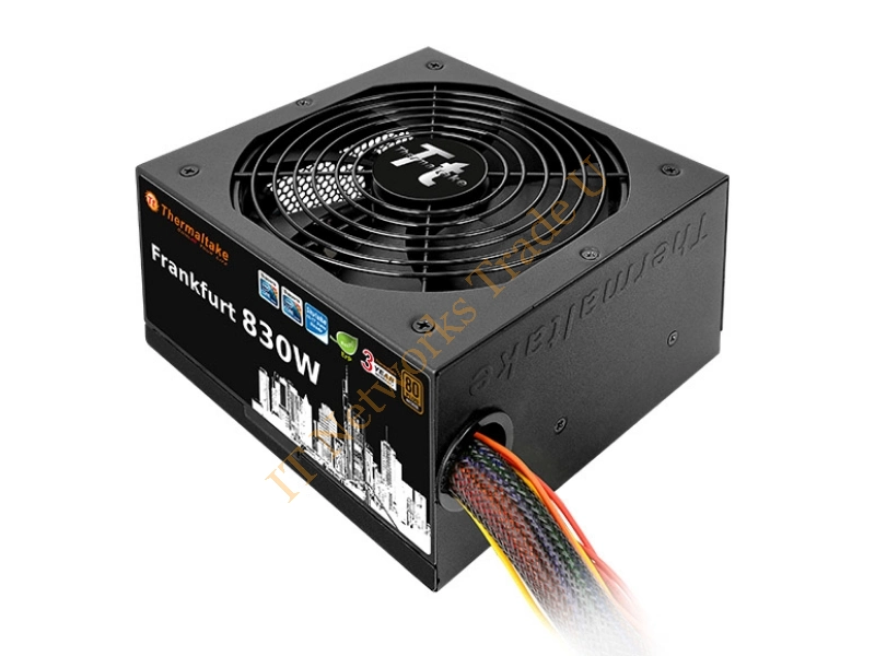 W0395RE - Thermaltake Frankfurt 830W ATX Black power supply unit