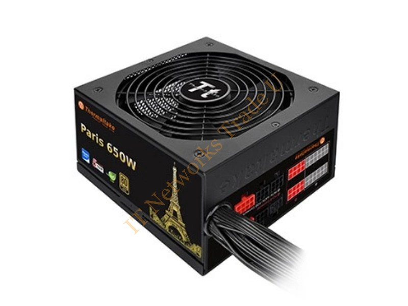 W0493RE - Thermaltake Paris 650W ATX Black power supply unit