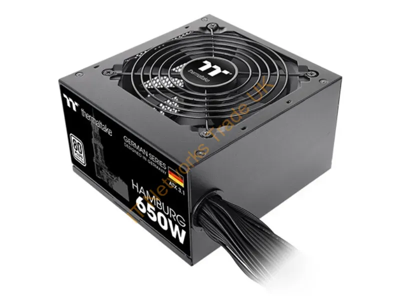 W0650RE - Thermaltake HAMBURG power supply unit 650 W 24-pin ATX ATX Black