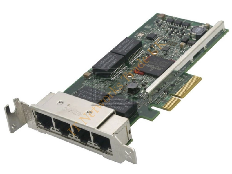 W0N4T Dell Broadcom BCM5719 1GbE Quad Port PCI-E Server Adapter