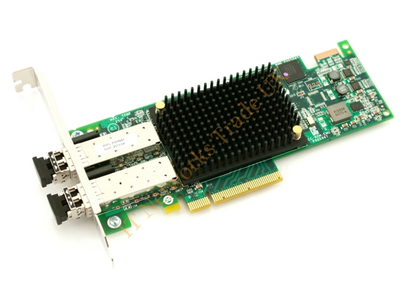 W12YJ Dell LightPulse LPe16000B Gen 5 Fibre Channel PCI-Express 3.0 Single Port HBA Network Adapter